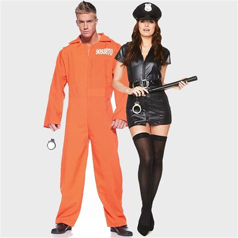 Womens Police & Prisoner Halloween Costumes